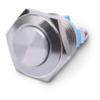 ALPHA ELETTRONICA - Pulsante momentaneo antivandalo ø16mm - 1P - SPST - OFF/(ON) - N.A. - 2A@250Vac - 2 term. vite - Sporgente