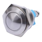 ALPHA ELETTRONICA - Pulsante momentaneo antivandalo ø22mm - 1P - SPST - OFF/(ON) - N.A. - 5A@250Vac - 2 term. vite - Sporgente rotondo