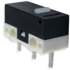 ALPHA ELETTRONICA - Deviatore microSwitch 1P - 1A 250V - (on)/on - terminali per circuito stampato