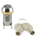 ALPHA ELETTRONICA - Interruttore a chiave 1P - ON/OFF - faston 6,3mm