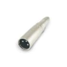ALPHA ELETTRONICA - Adattatore da spina 3 poli a presa jack Ø6,3mm Mono