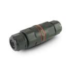 ALPHA ELETTRONICA - Connettore volante per giunta - 3 poli - 16A 250V - Senza necessità di utensili - IP68