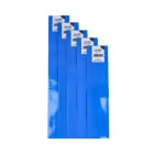 ALPHA ELETTRONICA - Guaina termorestringente per pacchi batterie - Restringimento 2:1 - ø32mm - Piatta 52mm - Blu - 1m