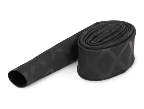 ALPHA ELETTRONICA - Guaina termorestringente antiscivolo - Restringimento 2:1 - ø15mm - Nero - 1m