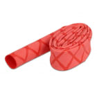 ALPHA ELETTRONICA - Guaina termorestringente antiscivolo - Restringimento 2:1 - ø15mm - Rosso - 1m
