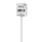 ALPHA ELETTRONICA - Guaina termorestringente - Poliolefina - Restringimento 2:1 - ø1,6mm - Trasparente - 1m