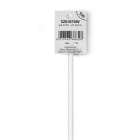 ALPHA ELETTRONICA - Guaina termorestringente in polybag - Poliolefina - Restringimento 2:1 - ø3,2mm - Bianca - 1m