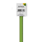 ALPHA ELETTRONICA - Guaina termorestringente - Poliolefina - Restringimento 2:1 - ø9,5mm - Giallo/Verde - 1m