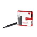 ALPHA ELETTRONICA - Guaina termorestringente in dispenser - Poliolefina - Restringimento 2:1 - ø19mm - Nera - 5m