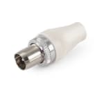 ALPHA ELETTRONICA - Spina coassiale per TV Ø9,5mm completamente schermata