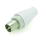 ALPHA ELETTRONICA - Spina coassiale completamente schermata per TV Ø9,5mm
