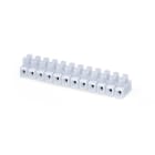 ALPHA ELETTRONICA - Morsetti "mammut" a vite adatto per cavi 0,5-2,5mm² - Stecca 12 poli