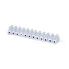 ALPHA ELETTRONICA - Morsetti "mammut" a vite adatto per cavi 0,5-4mm² - Stecca 12 poli