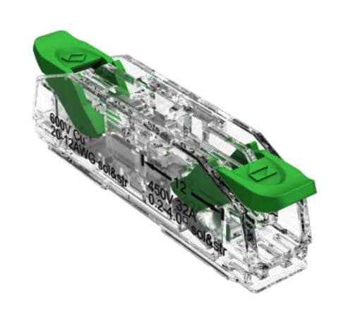 ALPHA ELETTRONICA - Connettore rapido serrafilo - 1 polo passante 542-26