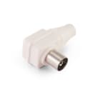 ALPHA ELETTRONICA - Presa coassiale TV 90° 9,5mm completamente schermata
