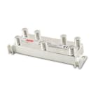 ALPHA ELETTRONICA - Partitore SAT 5-2400MHz - 6 uscite - connettori F verticali