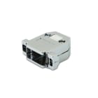 ALPHA ELETTRONICA - Calotta per connettori vaschetta D-Sub schermata- 15 poli - Adatta per cavo ø10,0mm