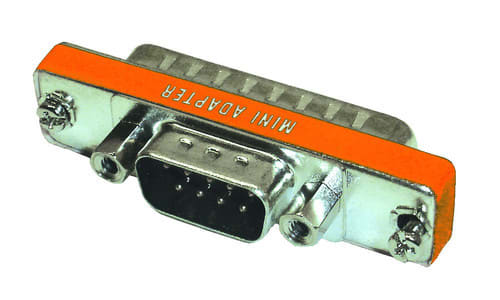 ALPHA ELETTRONICA - Adattatore per collegamenti seriali da Maschio D-Sub 9 poli a Maschio D-Sub 25 poli