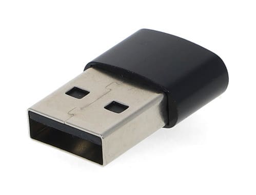 ALPHA ELETTRONICA - Adattatore da presa USB C a spina USB A 64-542