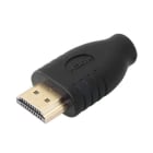 ALPHA ELETTRONICA - Adattatore da Presa Micro HDMI® tipo D a Spina HDMI® 64-579/40