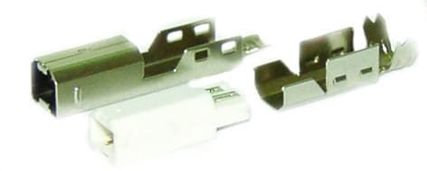 ALPHA ELETTRONICA - Spina USB tipo B da assemblare