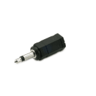 ALPHA ELETTRONICA - Adattatore da spina Jack Ø3,5mm Mono a presa Jack Ø3,5mm Stereo