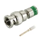 ALPHA ELETTRONICA - Spina BNC a compressione - 75Ohm - per cavo ø5mm