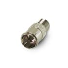 ALPHA ELETTRONICA - Adattatore da spina F rapida a presa F