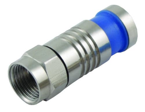 ALPHA ELETTRONICA - Spina F a compressione per cavo 6,8mm