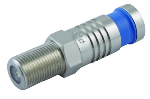 ALPHA ELETTRONICA - Presa F a compressione per cavo 6,1mm