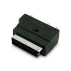 ALPHA ELETTRONICA - Adattatore con deviatore IN/OUT da spina scart a 3 prese RCA