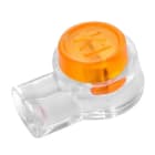 ALPHA ELETTRONICA - Connettore rapido per giunte - cavo 0,4-0,9mm² - 26-19 AWG - Perforazione isolante IDC