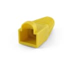 ALPHA ELETTRONICA - Copriconnettore per spina RJ45 ø6,5mm - Giallo