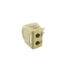 ALPHA ELETTRONICA - Filtro ADSL da spina 3 poli a 2 presa modulare RJ11 6P2C