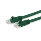ALPHA ELETTRONICA - Cavo di rete Patch in Rame Cat. 6 Verde U/UTP 1m