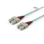 ALPHA ELETTRONICA - Bretelle fibra ottica SC/SC 50/125 OM3 Multimodali - 2m