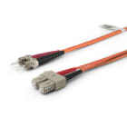 ALPHA ELETTRONICA - Bretelle fibra ottica SC/ST 50/125 OM2 Multimodali - 1m