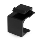 ALPHA ELETTRONICA - Tappo di chiusura per pannelli patch e keystone - nero 96-100B