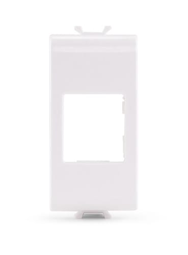 ALPHA ELETTRONICA - Adattatore keystone per placca GEWISS Chorus - Bianco