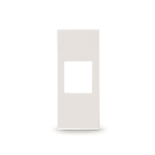 ALPHA ELETTRONICA - Adattatore keystone compatibile Vimar Linea - Bianco