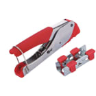 ALPHA ELETTRONICA - Pinza per connettori a compressione BNC/F/RCA/IEC