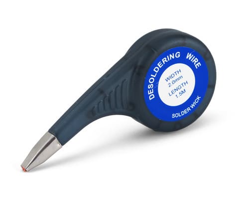 ALPHA ELETTRONICA - Treccia dissaldante in rame - ø2mm - 1,5m - con rotella 98-283