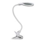 ALPHA ELETTRONICA - Lampada laboratorio Led con lente - 6W - Braccio flessibile