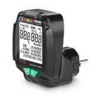 ALPHA ELETTRONICA - Tester di prese elettriche con Display LCD e test interruttori differenziali