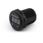 ALPHA ELETTRONICA - Display Amperometro 0-10A - per batterie - tensione di lavoro 12/24V