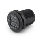ALPHA ELETTRONICA - Display voltmetro + amperometro digitale 12/24V, 0-10A - per batterie