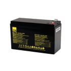 ALPHA ELETTRONICA - Batteria ricaricabile Litio LiFePO4 12,8V 6Ah con BMS