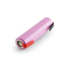 ALPHA ELETTRONICA - Batteria ricaricabile Li-ion 18650 3,6V 3350mAh - SAMSUNG INR18650-35E - SENZA CIRCUITO DI PROTEZIONE