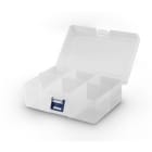 ALPHA ELETTRONICA - Contenitore valigetta plas. 6 scomparti - 16,5x11x6cm