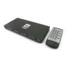 ALPHA ELETTRONICA - Matrice HDMI®, 4 In - 4 Out 4K@60Hz - Con Scaler - compatibile HDR - ARC